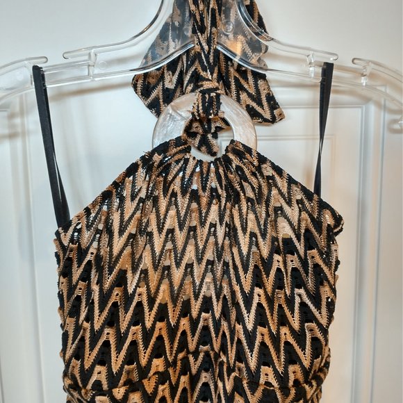 Women's Le Chateau size S safari style strapless dress - made in Canada - Picture 2 of 12